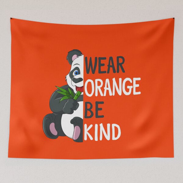 Item preview, Anti Bullying Be Kind Cute Panda Gift Unity Day Orange designed and sold by Best Designer.