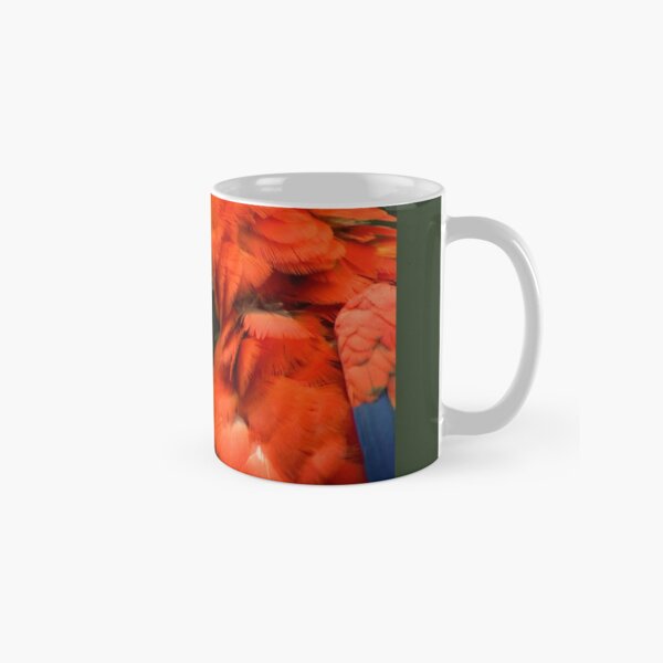 Red Parrot, the Scarlet Macaw – portrait Classic Mug