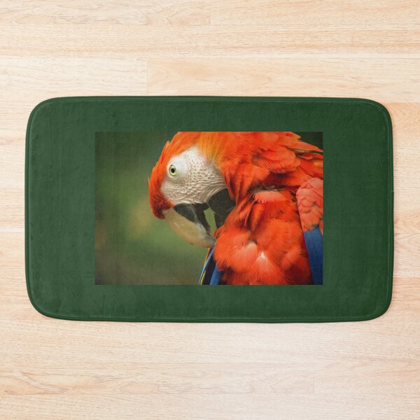 Item preview, Red Parrot, the Scarlet Macaw – portrait designed and sold by steppeland.