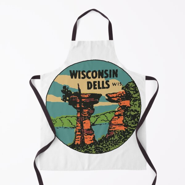Item preview, Vintage Wisconsin Dells Decal designed and sold by Decal Mania.