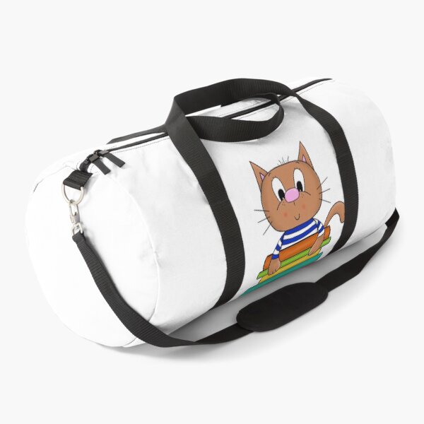 Item preview, Cat and books designed and sold by KateCrafts.