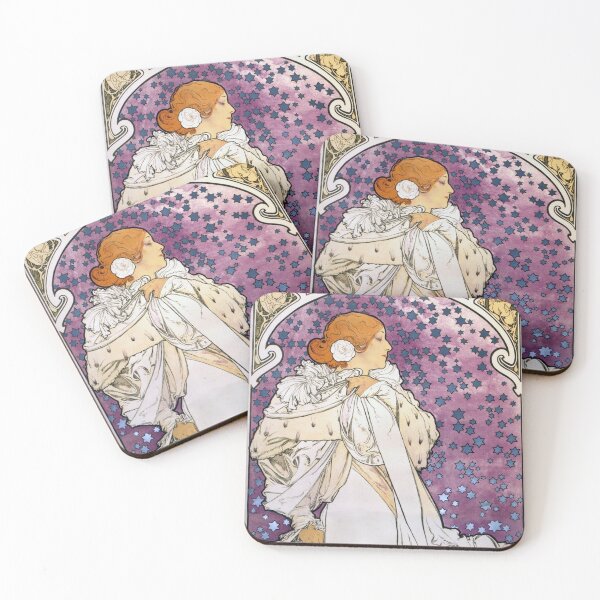 Item preview, The Lady of the Camellias - Alphonse Mucha - 1896 designed and sold by CJET.
