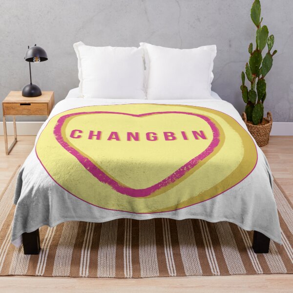 Item preview, STRAY KIDS Changbin - LOVE HEARTS Pastel Yellow Cute designed and sold by SugarSaint.