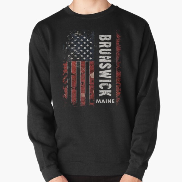Brunswick Maine Pullover Sweatshirt