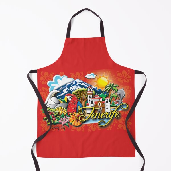 Item preview, Tenerife Tiede Red Spice Famous Lovely Day design designed and sold by Lovely Day.