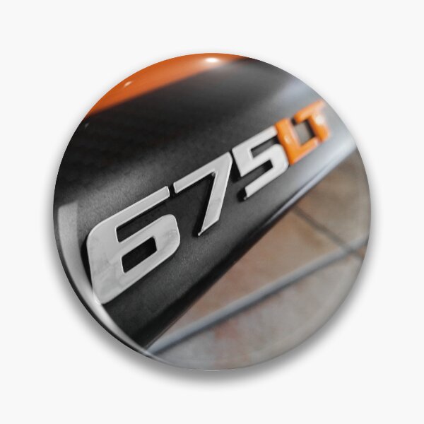 Item preview, McLaren 675LT badge designed and sold by terrificcars.