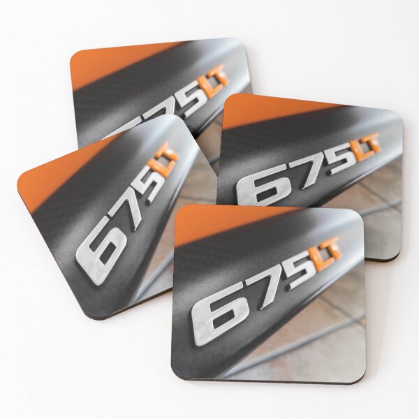 Item preview, McLaren 675LT badge designed and sold by terrificcars.