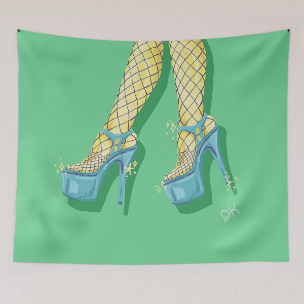Item preview, Green Heels designed and sold by illustrakatri.