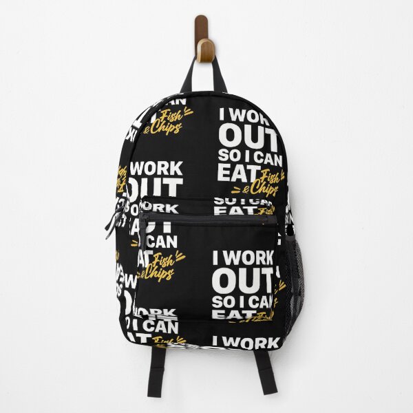 Item preview, I work out so I can eat fish and chips designed and sold by dirimir.