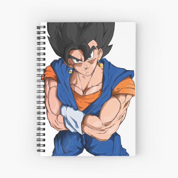 Goku super saiyan Blue by bessalius Spiral Notebook by Bessalius