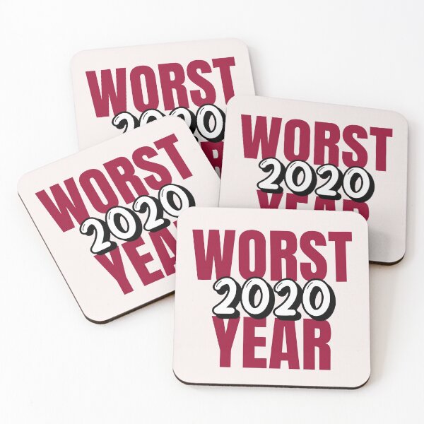 Item preview, Worst Year 2020 - Funny gifts for friends - Funny 2020 quote Vintage style designed and sold by TamGustam.