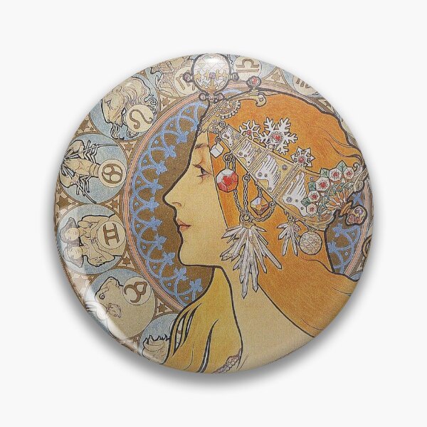 Item preview, Zodiaco - Alphonse Mucha - 1896 designed and sold by CJET.