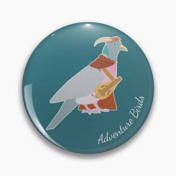 Item preview, Wood Pigeon Bard designed and sold by AdventureBirds.