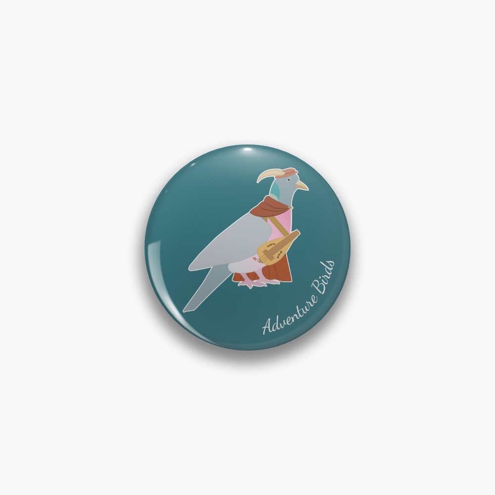 Item preview, Pin designed and sold by AdventureBirds.