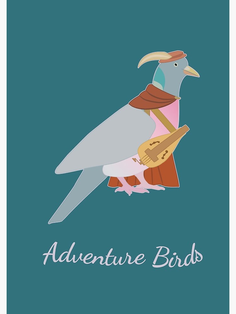 Thumbnail 3 of 3, Journal, Wood Pigeon Bard designed and sold by AdventureBirds.