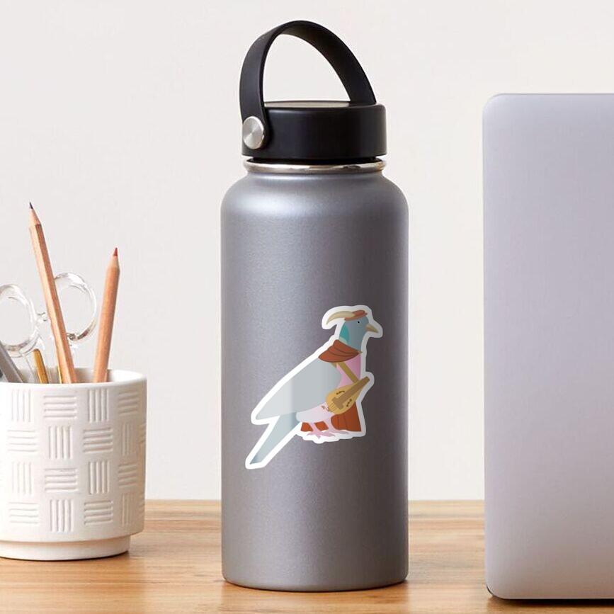 Item preview, Glossy Sticker designed and sold by AdventureBirds.