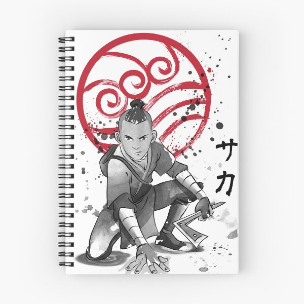 Item preview, The power of the water tribe warrior sumi-e designed and sold by zoezowie79.