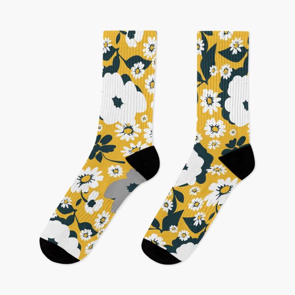 Item preview, Large flowers on yellow background. designed and sold by SvetlanaK.