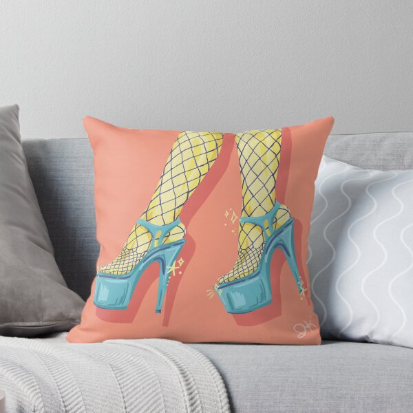 Item preview, Peachy Heels designed and sold by illustrakatri.