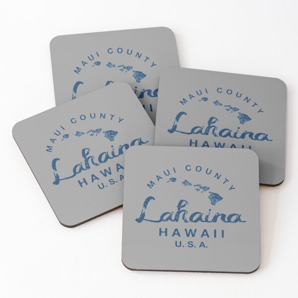 Item preview, Maui Lahaina Hawaii Hawaiian Islands  designed and sold by IronEcho.