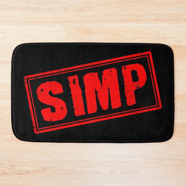 Item preview, Simp (Vintage Retro Stamp) designed and sold by SassyClassyMe.