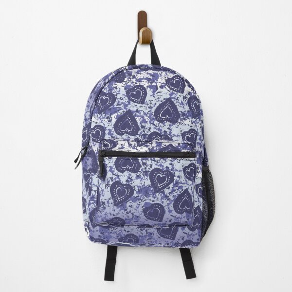 Item preview, Indigo Batik Hearts designed and sold by JoChesney.