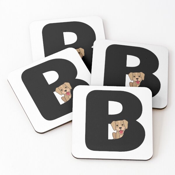 Item preview, Personalized Dog Initial B designed and sold by TheFamilyVan.
