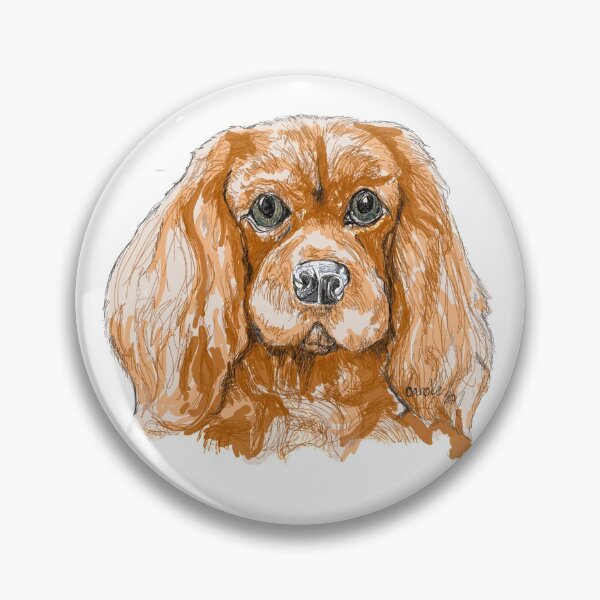 Item preview, Ruby Cavalier King Charles Spaniel designed and sold by CaroleLynne.