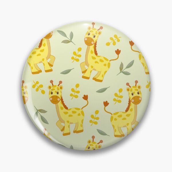 Artikelvorschau, Kindliches Muster der Giraffe mit hellem Hintergrund entworfen und verkauft von Ysas.