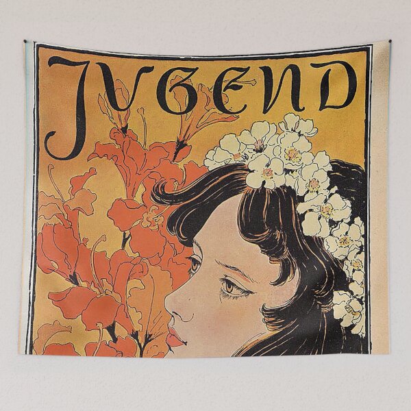 Item preview, The weekly magazine Jugend No. 14 - Otto Eckmann - 1896 designed and sold by CJET.