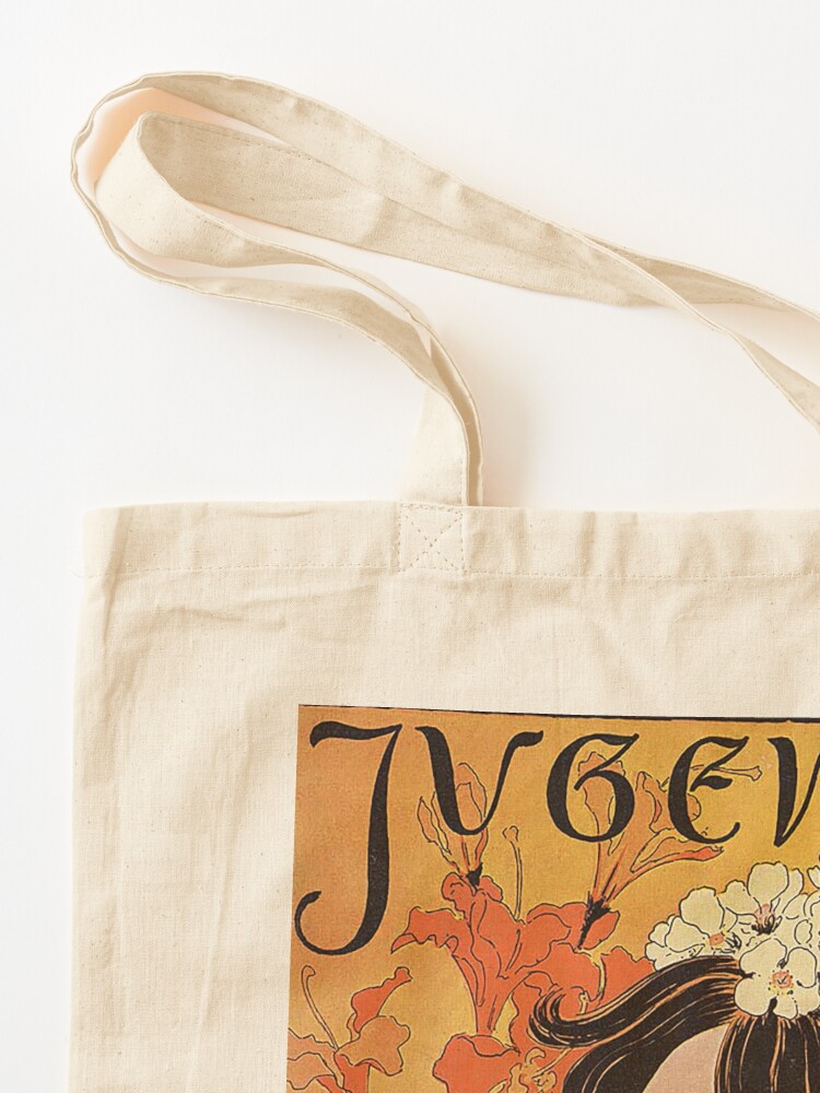 Monet Woman with Parasol Shoulder Strap Canvas Magazine Tote