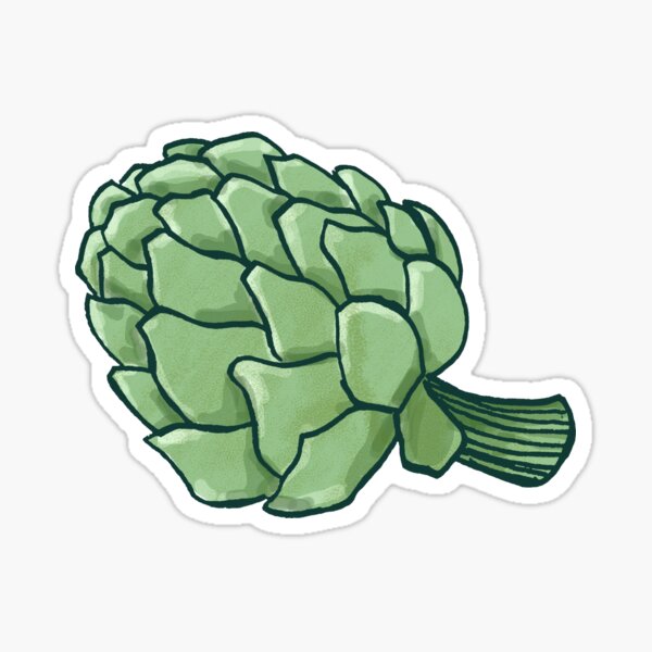 Artichoke Sticker