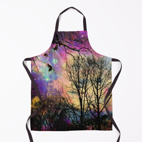 Item preview, pink nebula fantasy forest designed and sold by haroulita.