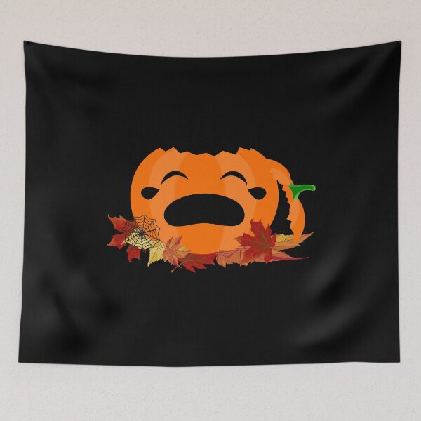 Item preview, Weeping Halloween pumpkin designed and sold by Paulina Vanlife.