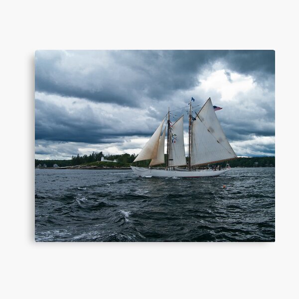 Burnt Island Lighthouse Canvas Print