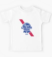 Papas New Reason to Drink Beer Kids Tee
