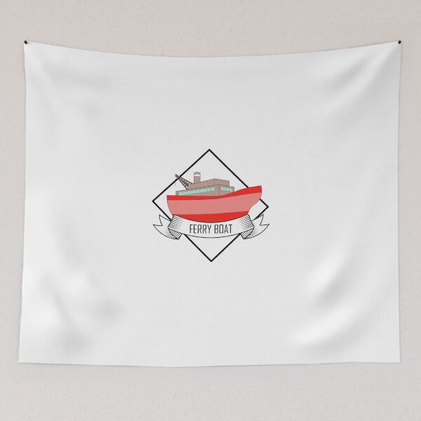 Item preview, Ferry boats scrub cap designed and sold by M-Farouk.