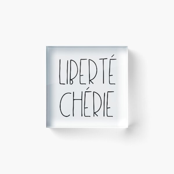 Item preview, Liberté Chérie designed and sold by TheLemonBox.