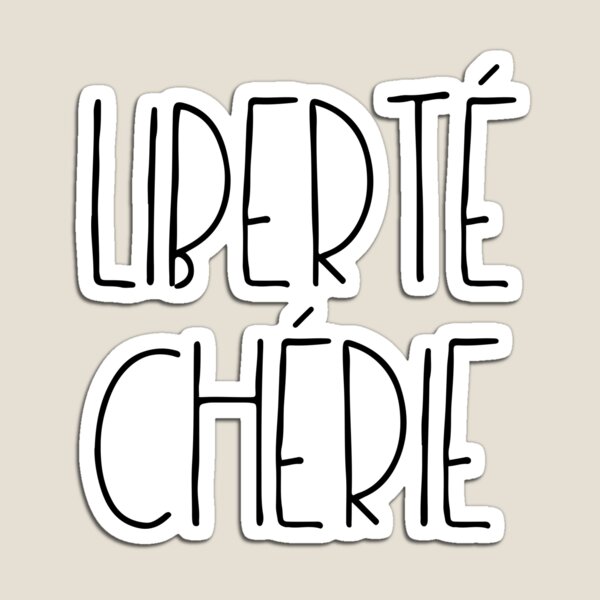 Item preview, Liberté Chérie designed and sold by TheLemonBox.