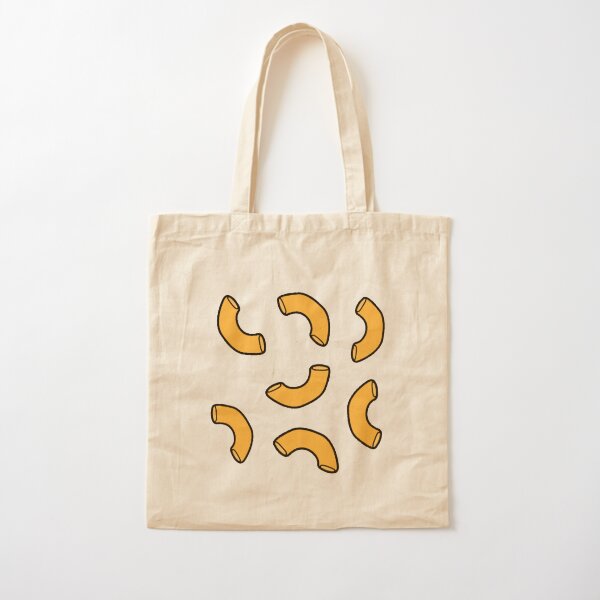 Goes With Macaroni Apericots Cute Cheese Funny Cute Design Twins Best Friends Canvas Cotton Tote Bag 