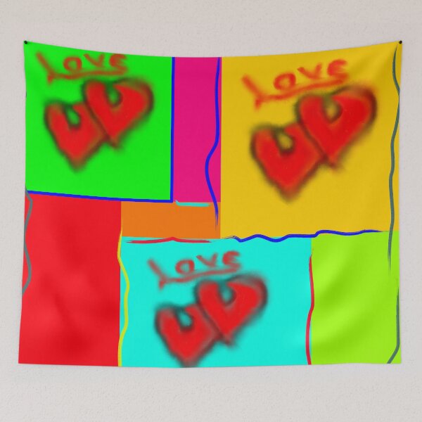 Item preview, Colorful love designed and sold by Harinko.