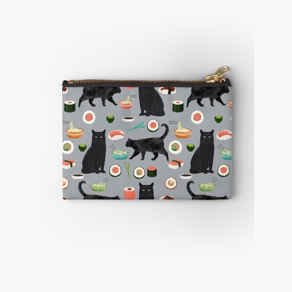 Item preview, black cat sushi animal gifts designed and sold by PetFriendly.