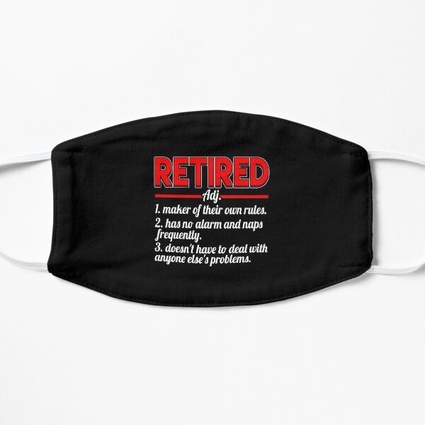 Masque Pension Citation Drole Retraite Retraite Parti Cadeau Retraite Conception Par Createdbyheidi Redbubble