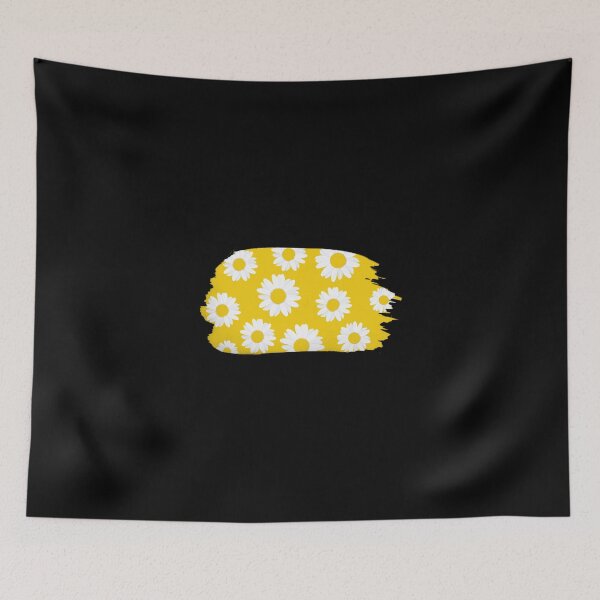 Item preview, Daisy Minimal Yellow Background & White Petals Cute Blossom designed and sold by creativeloog.