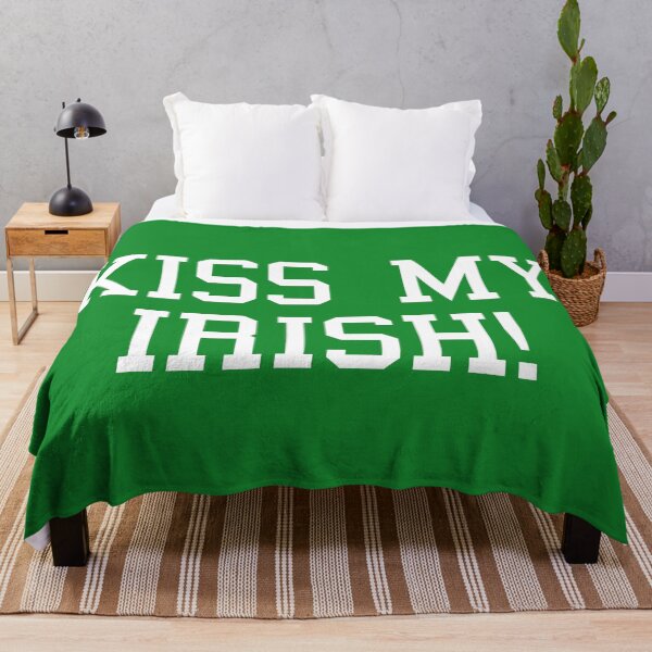 Item preview, Kiss My Irish Funny Quote designed and sold by quarantine81.
