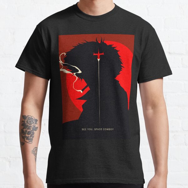 Cowboy Bebop Spike Silhouette Classic T-Shirt