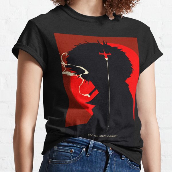 Cowboy Bebop Spike Silhouette Classic T-Shirt