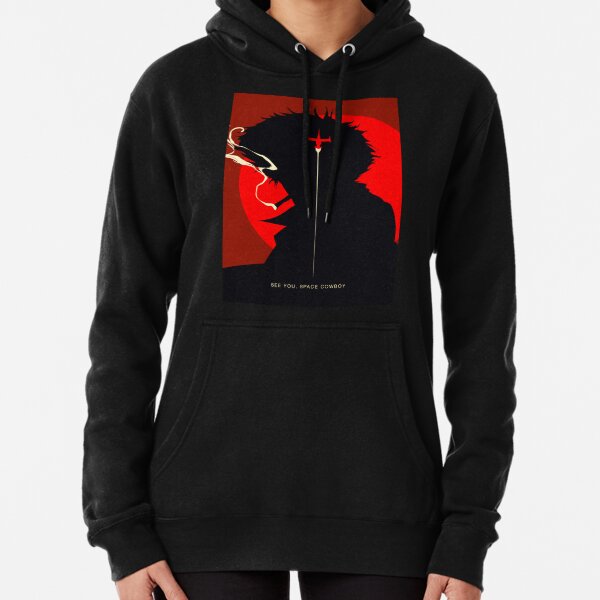 Cowboy Bebop Spike Silhouette Sweat à capuche épais