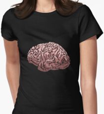 Human Brain Women's Fitted T-Shirt