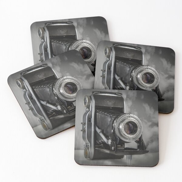 Item preview, Vintage German folding bellows camera artwork design designed and sold by Christopher Ball.
